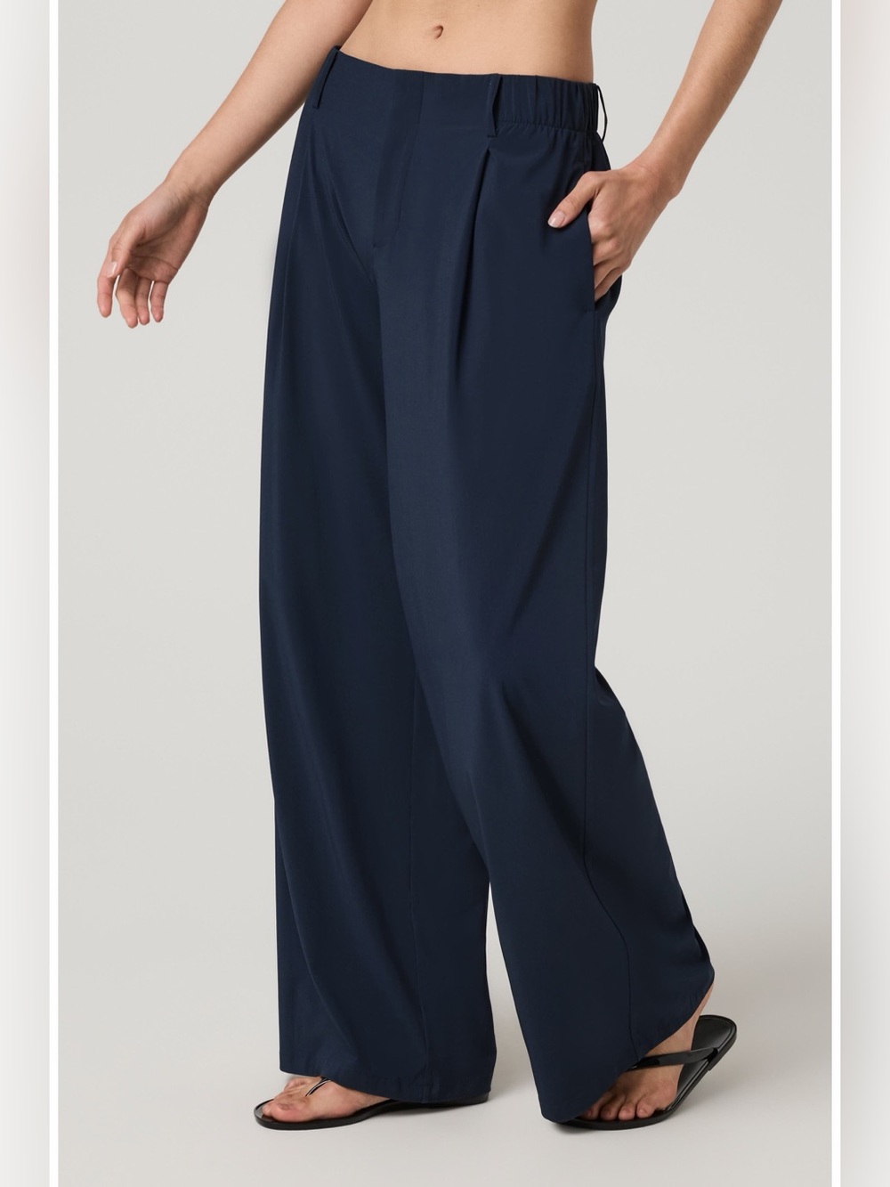 Vuori Villa Wide Leg Trousers ink